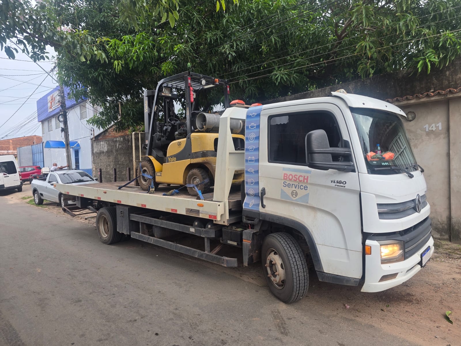 Reboque de empilhadeira em Trizidela